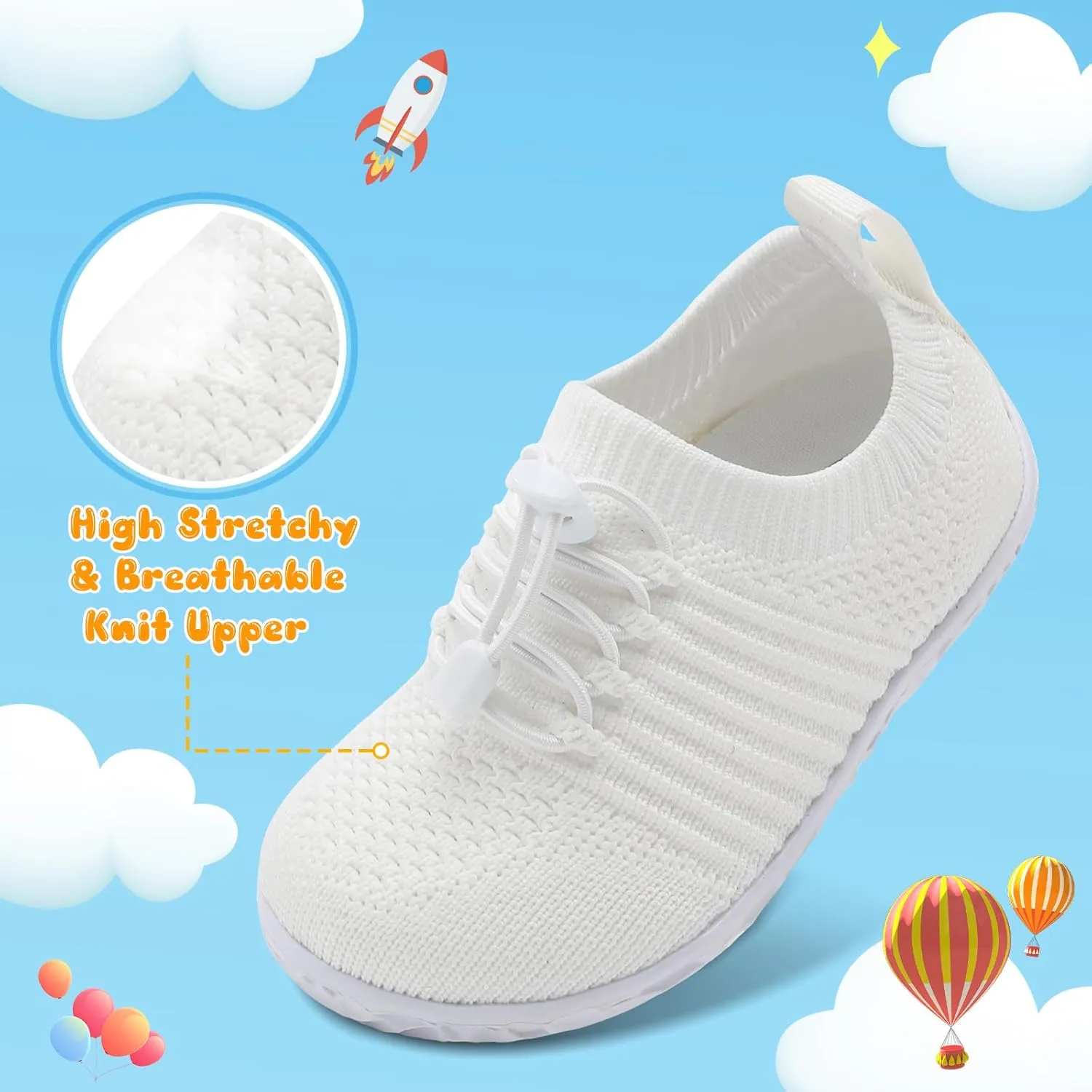 Centipede Demon Toddler Shoes for Boys Girls Baby Kids Slip on Walking Shoe Breathable Sock Shoes Lightweight Soft Sneakers