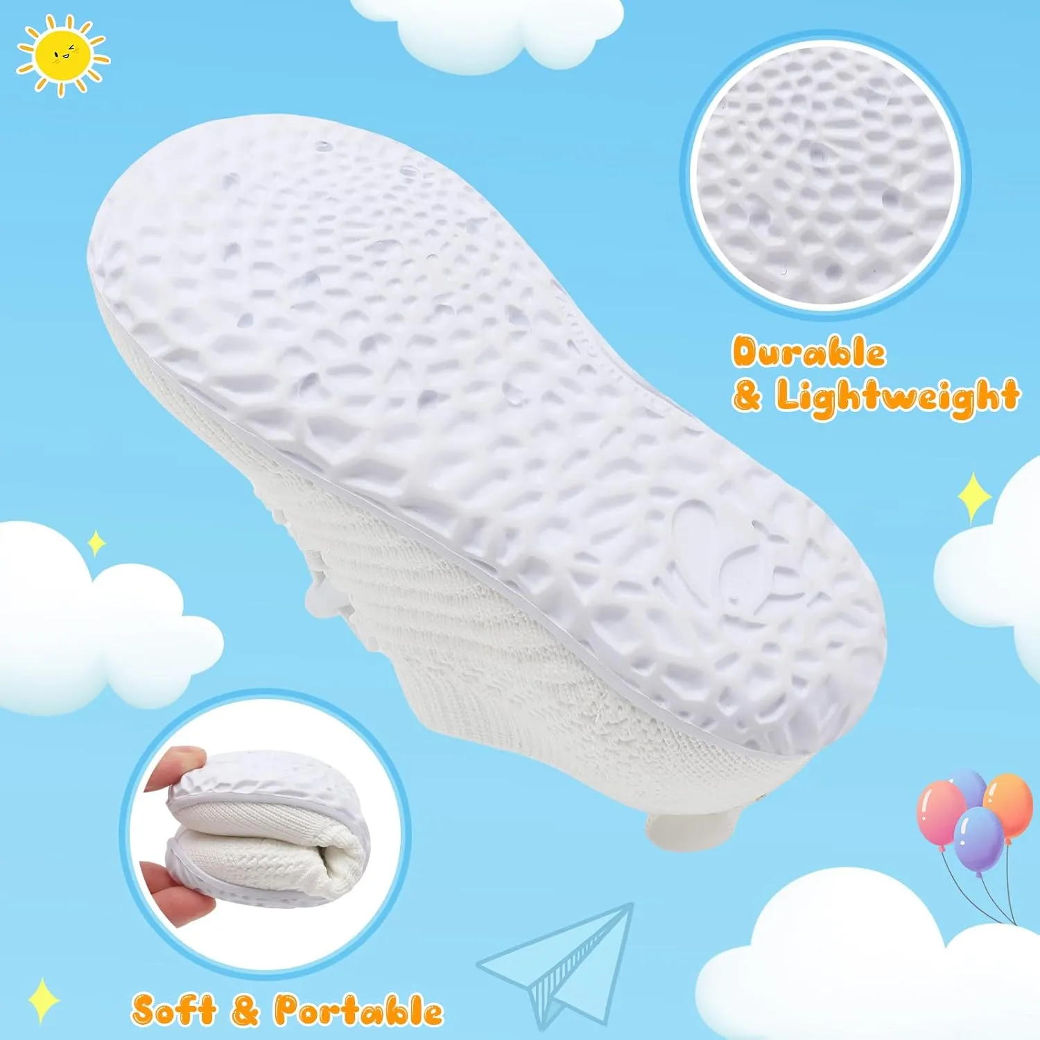 Centipede Demon Toddler Shoes for Boys Girls Baby Kids Slip on Walking Shoe Breathable Sock Shoes Lightweight Soft Sneakers