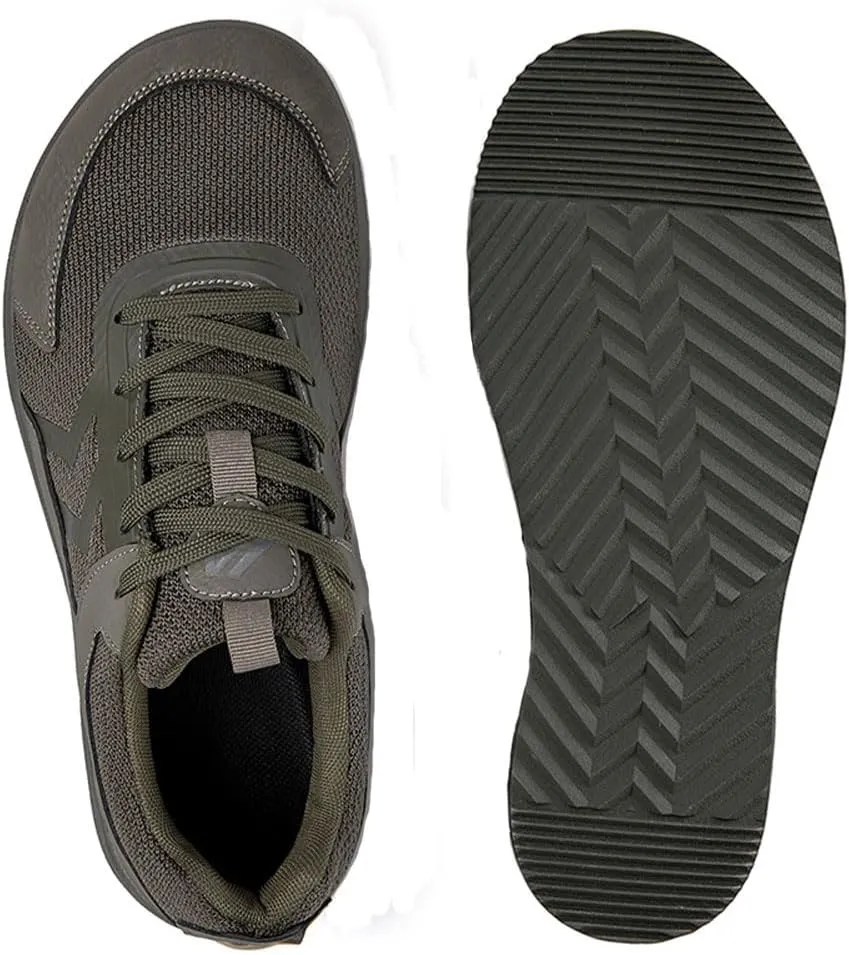CFVKPT Mens Wide Shoes Non Slip Walking Sneakers Breathable Comfortable Casual Barefoot Shoes