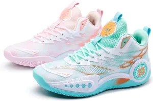 CJSPORX Women Men Basketball Shoes Non Slip Breathable Outdoor Fashion Unisex Sneakers