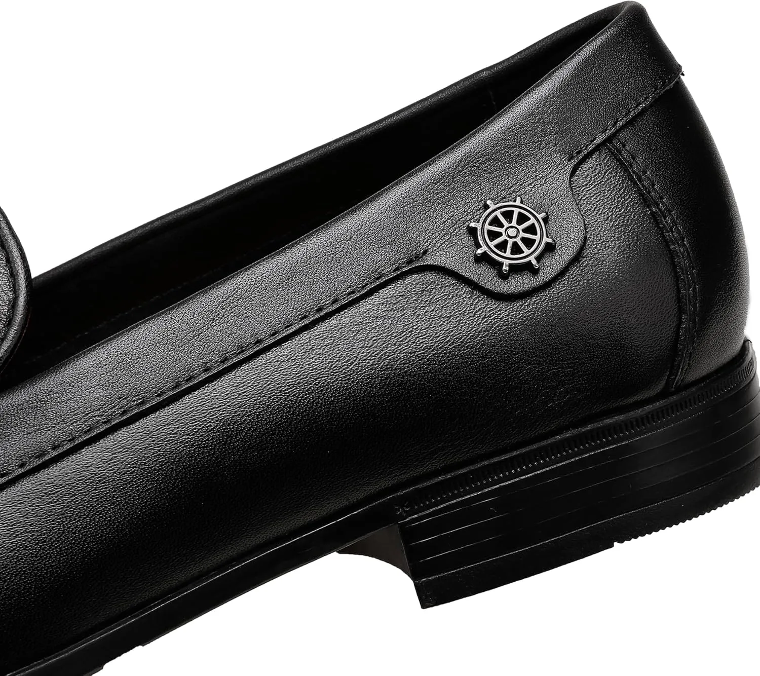 Classic Dress Shoes for Mens, Leather Comfort Penny Loafers Driving Causal Slip-on Loafers for Mens