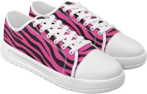 Classic Fashion Sneakers Canvas Shoes for Women Lace Up Low Top Canvas Casual Sneakers Lightweight Breathable Wide Toe Shoes