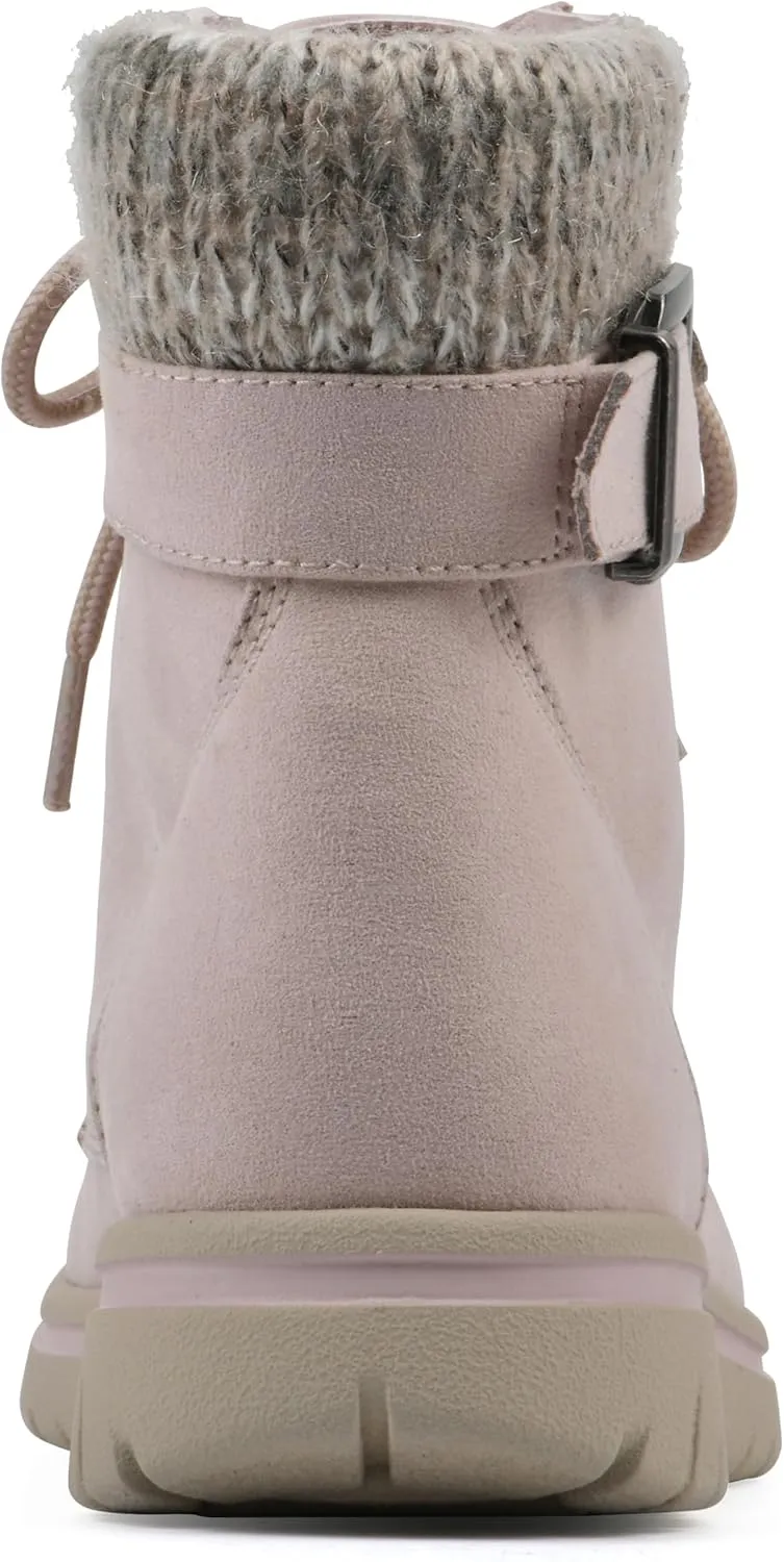 CLIFFS BY WHITE MOUNTAIN Women's Hearten Cushioned City Hiker Ankle Bootie