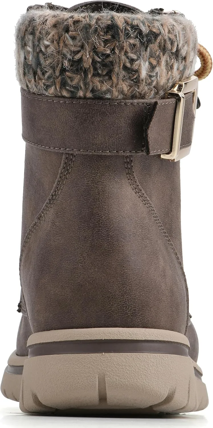 CLIFFS BY WHITE MOUNTAIN Women's Hearten Cushioned City Hiker Ankle Bootie