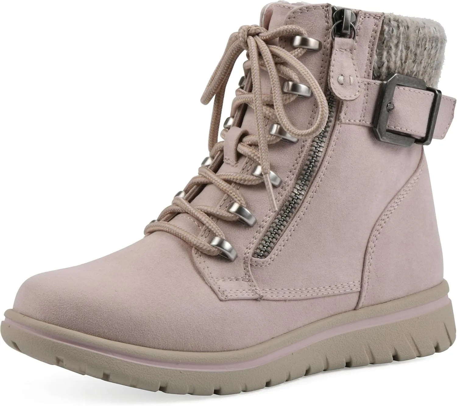 CLIFFS BY WHITE MOUNTAIN Women's Hearten Cushioned City Hiker Ankle Bootie