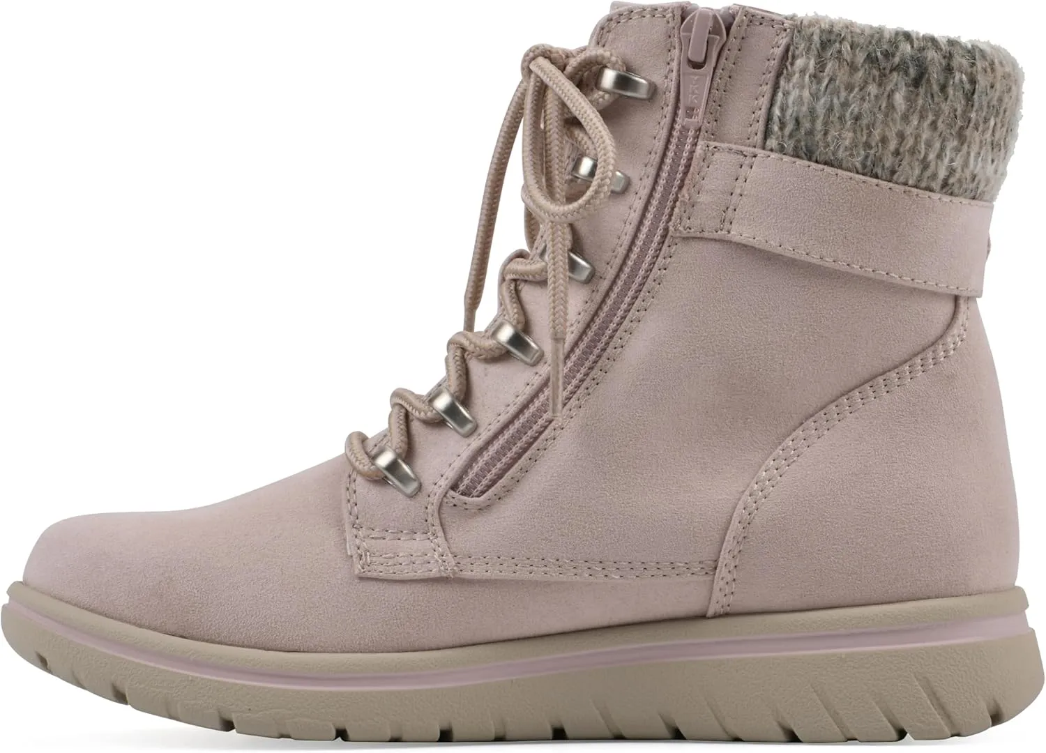 CLIFFS BY WHITE MOUNTAIN Women's Hearten Cushioned City Hiker Ankle Bootie