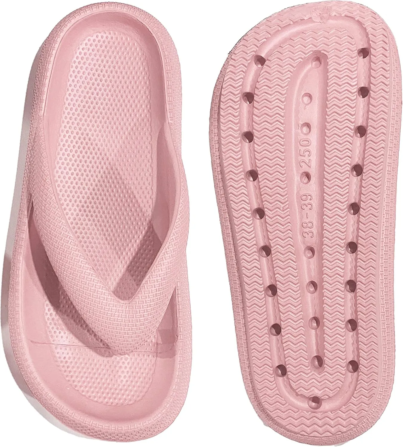 Cloud Flip Flops for Men Women Orthotic Lightweight Beach Slides Pillow Soft Slides Sandals Cushion Beach Flip Flops EVA Comfy Bath Spa Walking Sandals Pool Thong Slippers