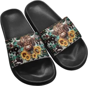 Coloranimal Slippers for Women Summer Beach Sandals House Slippers Shower Shoes Slide Sandals Women Non Slip Beach Shoes
