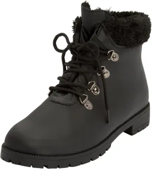 Comfortview Women's Wide Width The Vylon Hiker All-Weather Bootie