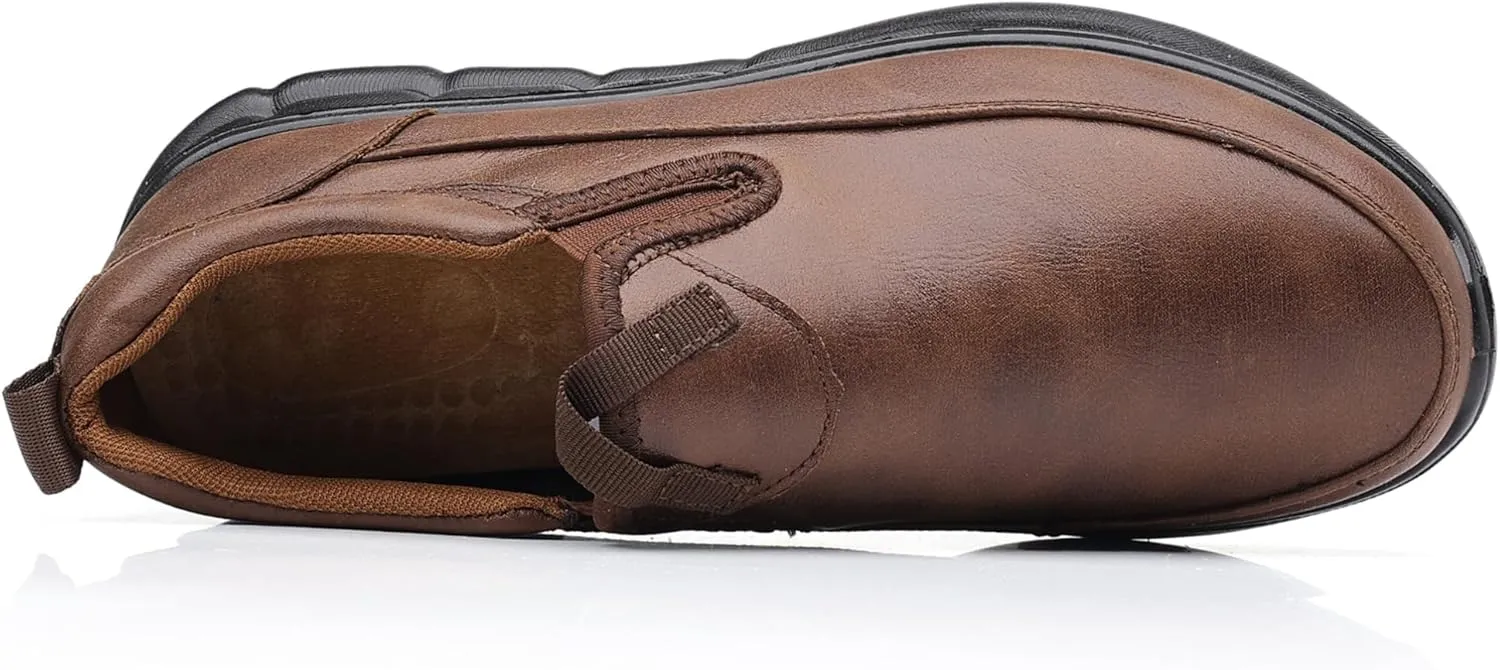 Coramtty Mens Loafers Slip on Casual Shoes Comfort Lightweight Walking Driving Business Daily Flats Outdoor
