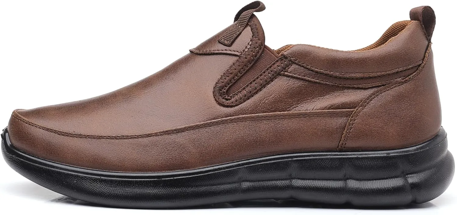 Coramtty Mens Loafers Slip on Casual Shoes Comfort Lightweight Walking Driving Business Daily Flats Outdoor