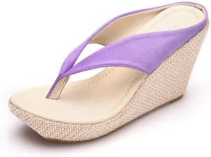 Crystal Queen Women Beach Sandals Platform Wedges Sandals High Heels Wedges Slippers Flip Flops White Flip Flops Plus Size