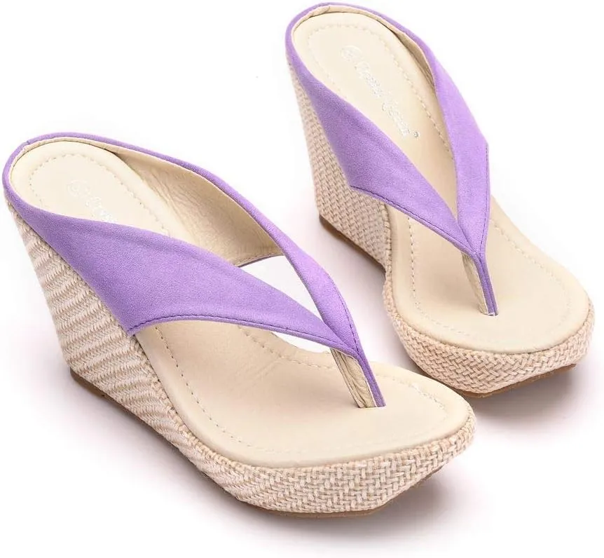 Crystal Queen Women Beach Sandals Platform Wedges Sandals High Heels Wedges Slippers Flip Flops White Flip Flops Plus Size