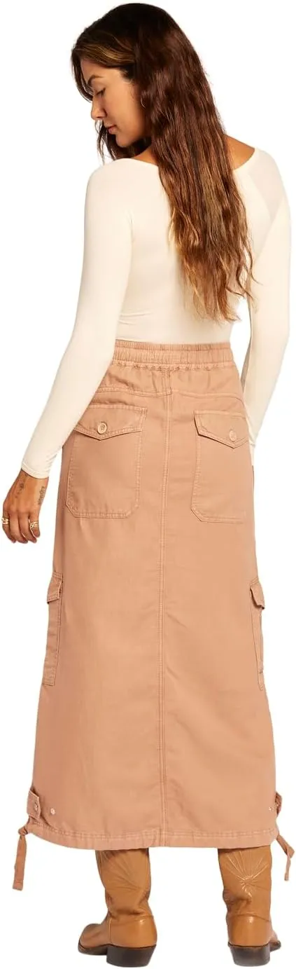 Current/Elliott Women's The Article Cargo Maxi Skirt
