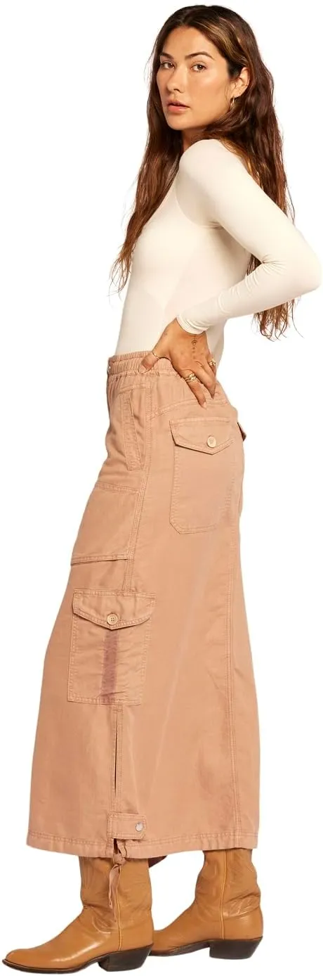 Current/Elliott Women's The Article Cargo Maxi Skirt