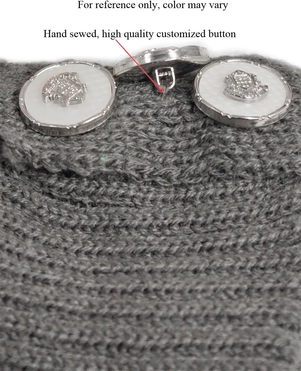 Dahlia Women's Leg Warmers & Boot Cuffs - Synthetic Wool, Cable Knit