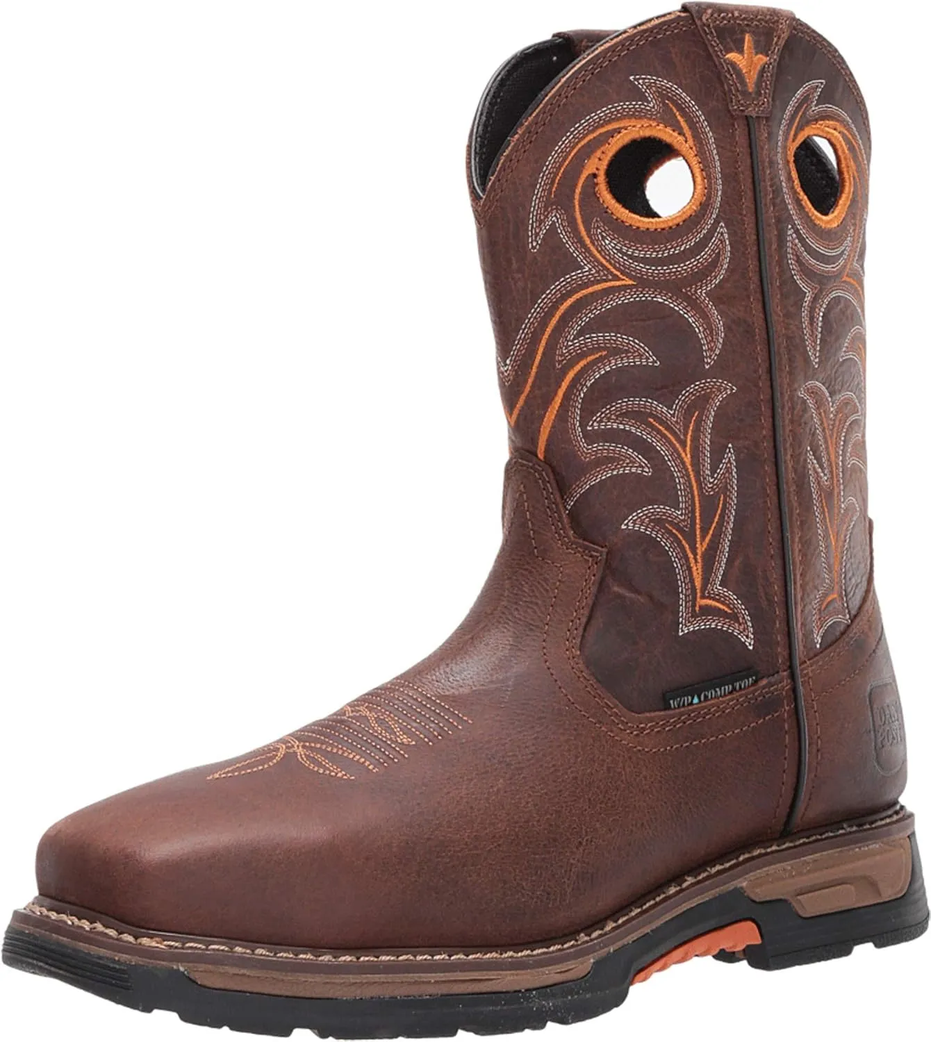 Dan Post Boots Mens Storms Eye 11" Waterproof Composite Toe Work Safety Shoes Casual - Brown - Size 11 D