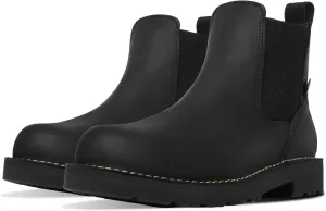 Danner 6” Bull Run Chelsea Work Boots for Men - Oiled Full-Grain Leather Upper with Mesh Lining, 3-Density Cushion Footbed, and Non Slip Wedge Outsole