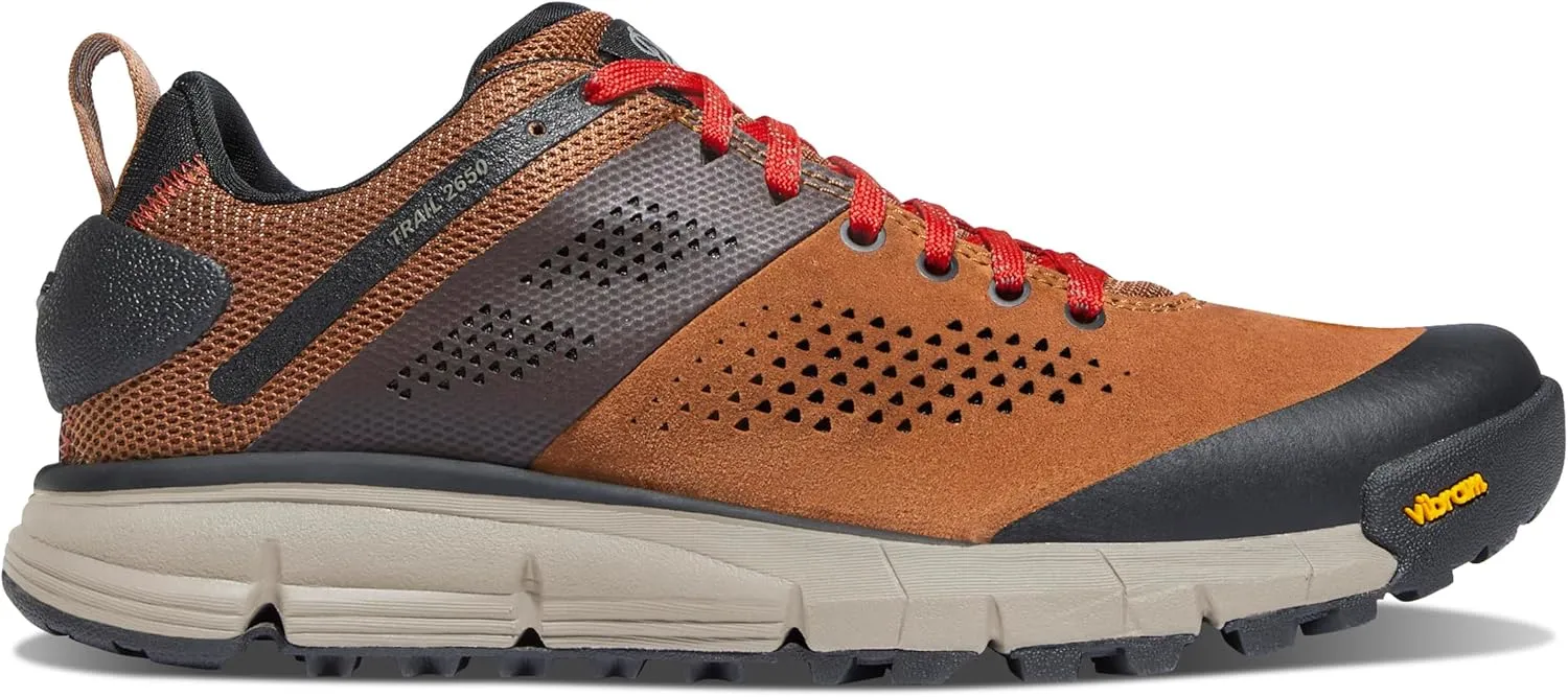 Danner Trail 2650 3” Hiking Shoes for Women - Durable Suede & Textile Upper with Breathable Mesh Lining, Ortholite Footbed & Vibram Traction Outsole