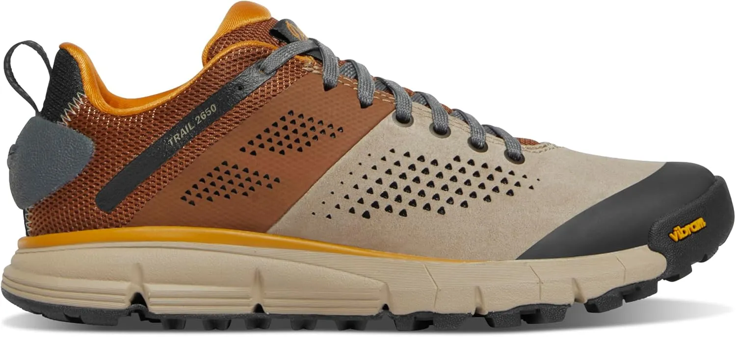 Danner Trail 2650 3” Hiking Shoes for Women - Durable Suede & Textile Upper with Breathable Mesh Lining, Ortholite Footbed & Vibram Traction Outsole