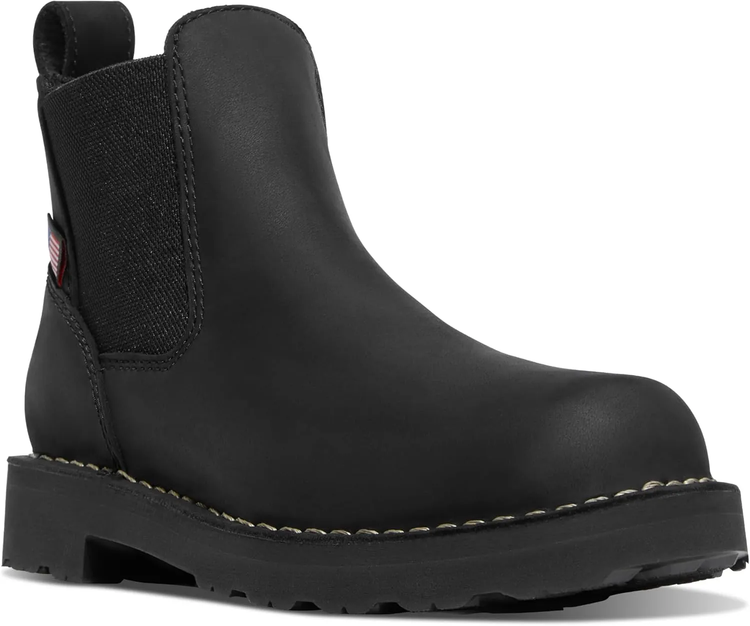 Danner Women's 15482 6.5" Work Boot Bull Run Chelsea 5" Brown Wedge