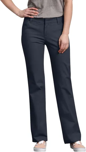 Dickies Women's Relaxed Straight Stretch Twill Pant