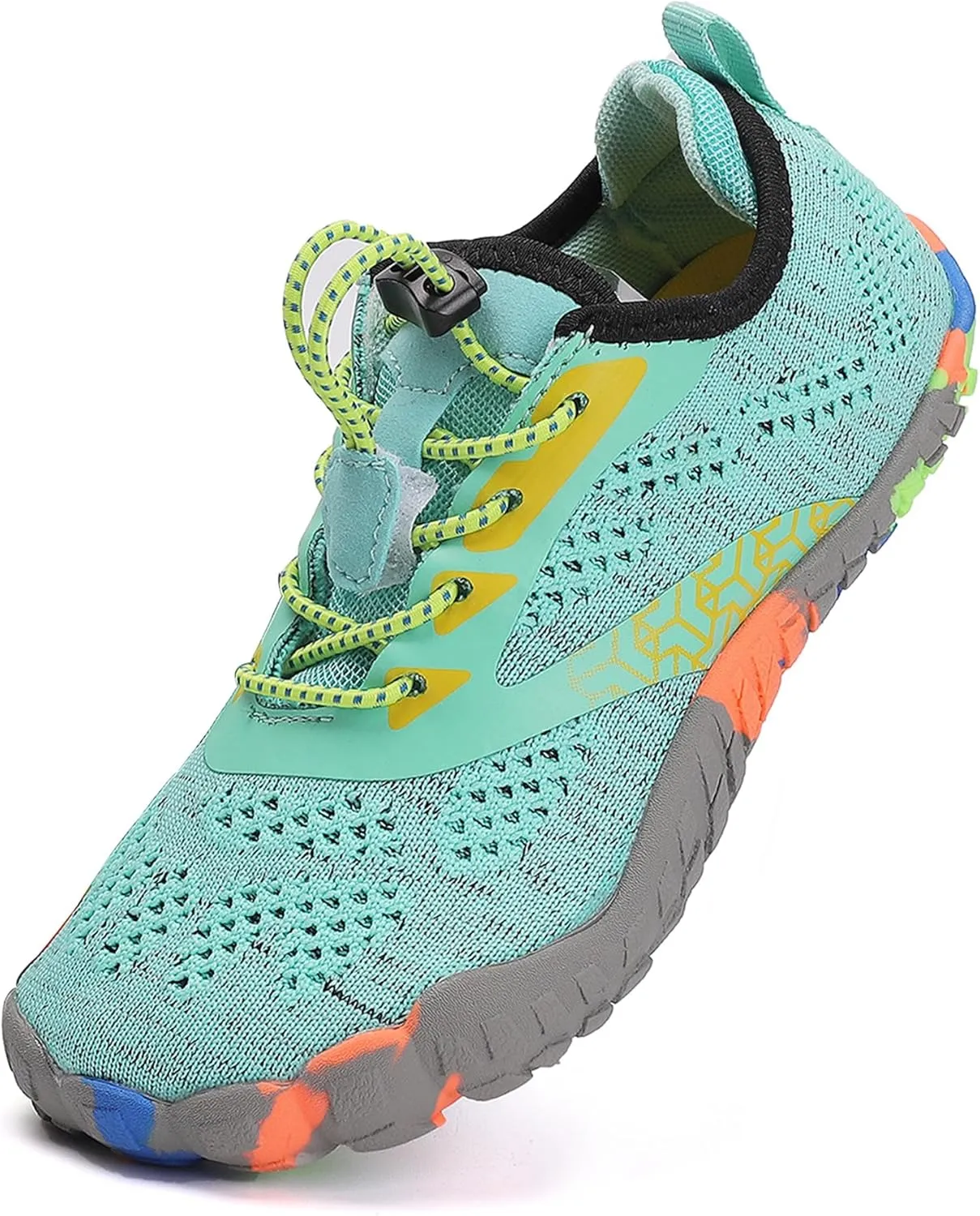 DimaiGlobal Kids Barefoot Shoes Boys Trail Running Shoes Girls Running Shoes Sneakers Athletic Tennis Shoes Toddler Little Kid Big Kid