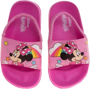 Disney Minnie Mickey Encanto Lightning McQueen Lilo n Stich Slides Backstrap Slip-On Beach Sandals (Toddler/Little Kid)