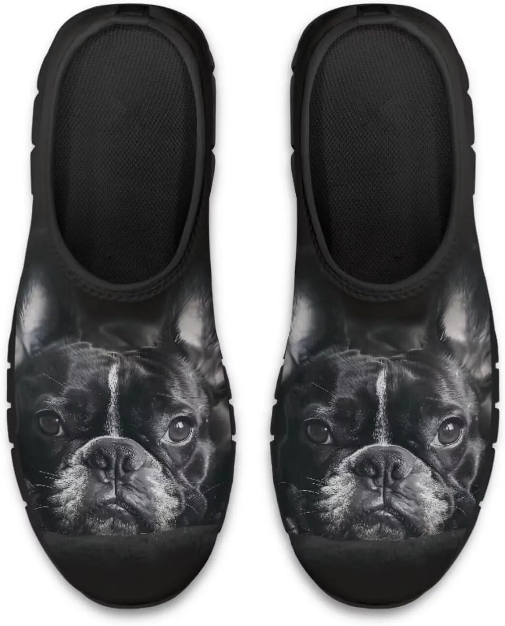 Dog Design Men Slip-on Shoes Loafers Low Top Casual Mesh Shoes with Arch Support Insole Business Work Outdoor Sneaker