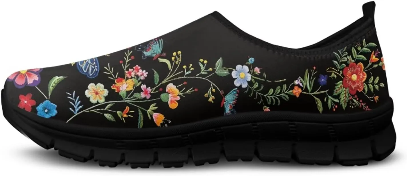Dog Design Men Slip-on Shoes Loafers Low Top Casual Mesh Shoes with Arch Support Insole Business Work Outdoor Sneaker