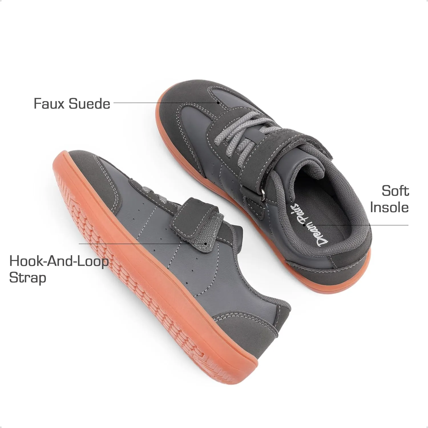 DREAM PAIRS Boys Girls Shoes Kids Barefoot Casual Walking Lightweight Running Athletic Sneakers Little Kid Big Kid