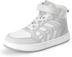 DREAM PAIRS Boys Girls Sneaker High Top Basketball Shoes Kids LilLegends JuniorFly Jumpers Sports Shoes for Athletic School Gym