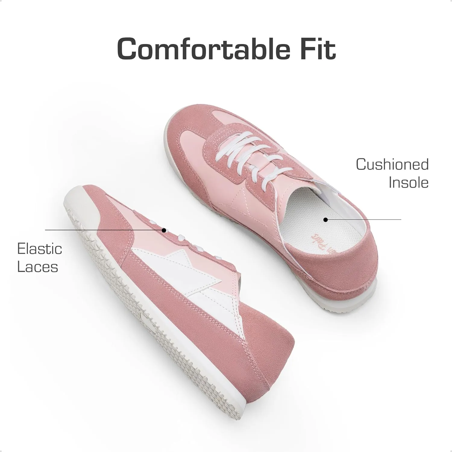 DREAM PAIRS Boys Girls Sneakers Foldable Back Retro Classic Casual Tennis Lightweight Breathable Walking Shoes for Little/Big Kid