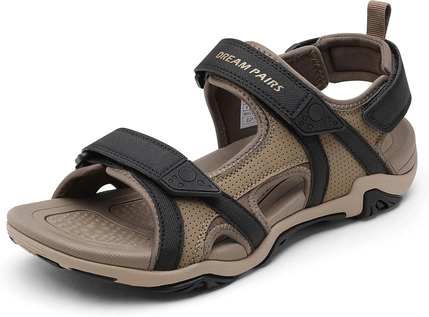 DREAM PAIRS Men's Sandals Hiking Water Beach Sport Outdoor Athletic Arch Support Summer Sandals