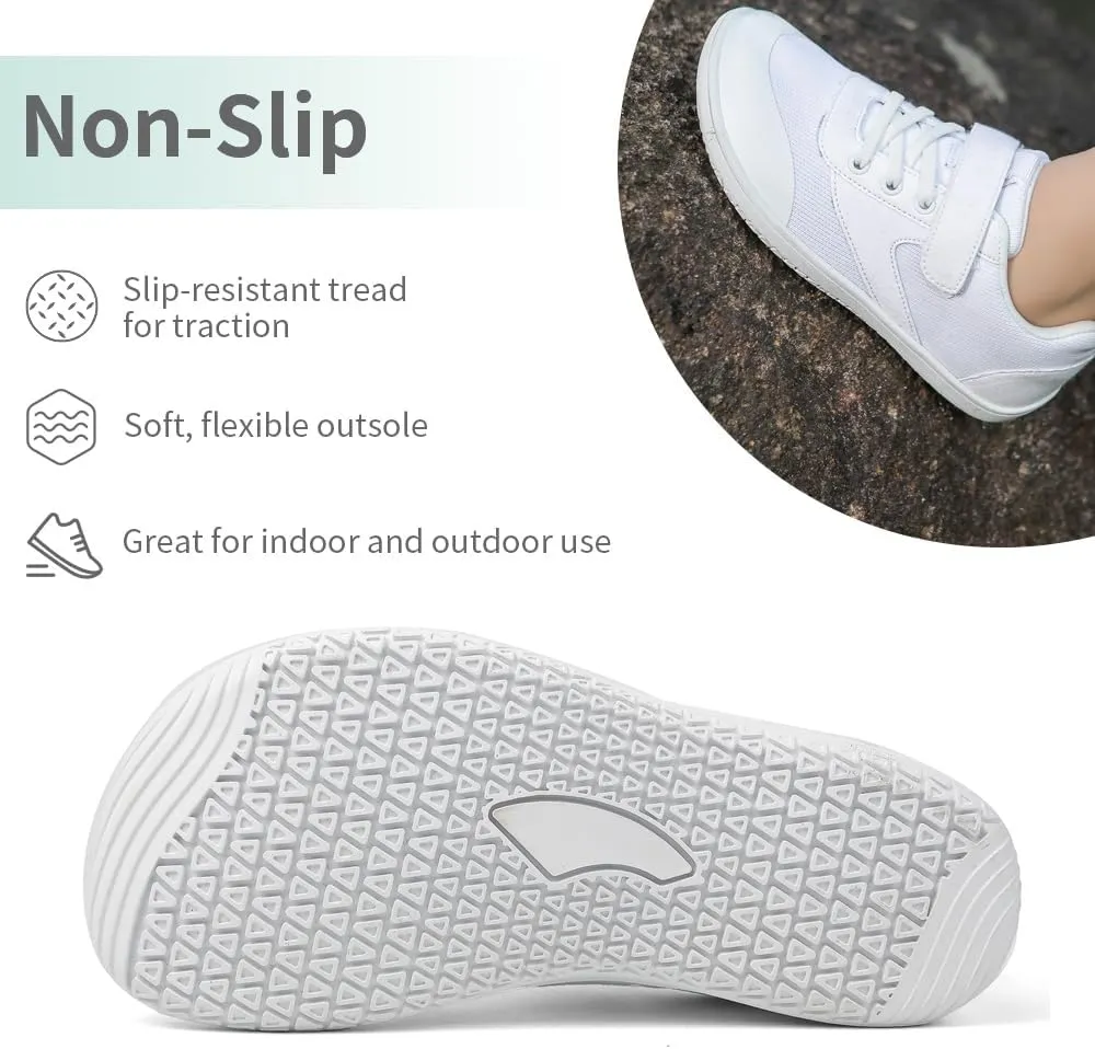 Drecage Toddler Kids Barefoot Shoes Boys Girls Sneakers Breathable Tennis Shoes Lightweight Walking Shoes