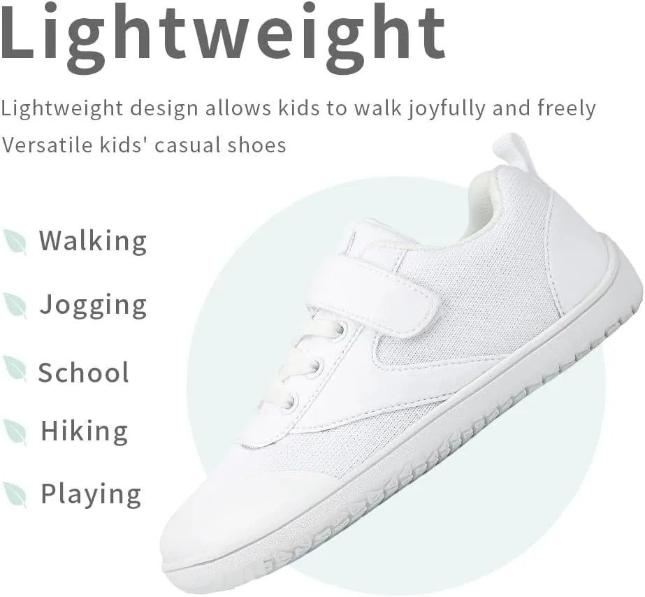 Drecage Toddler Kids Barefoot Shoes Boys Girls Sneakers Breathable Tennis Shoes Lightweight Walking Shoes