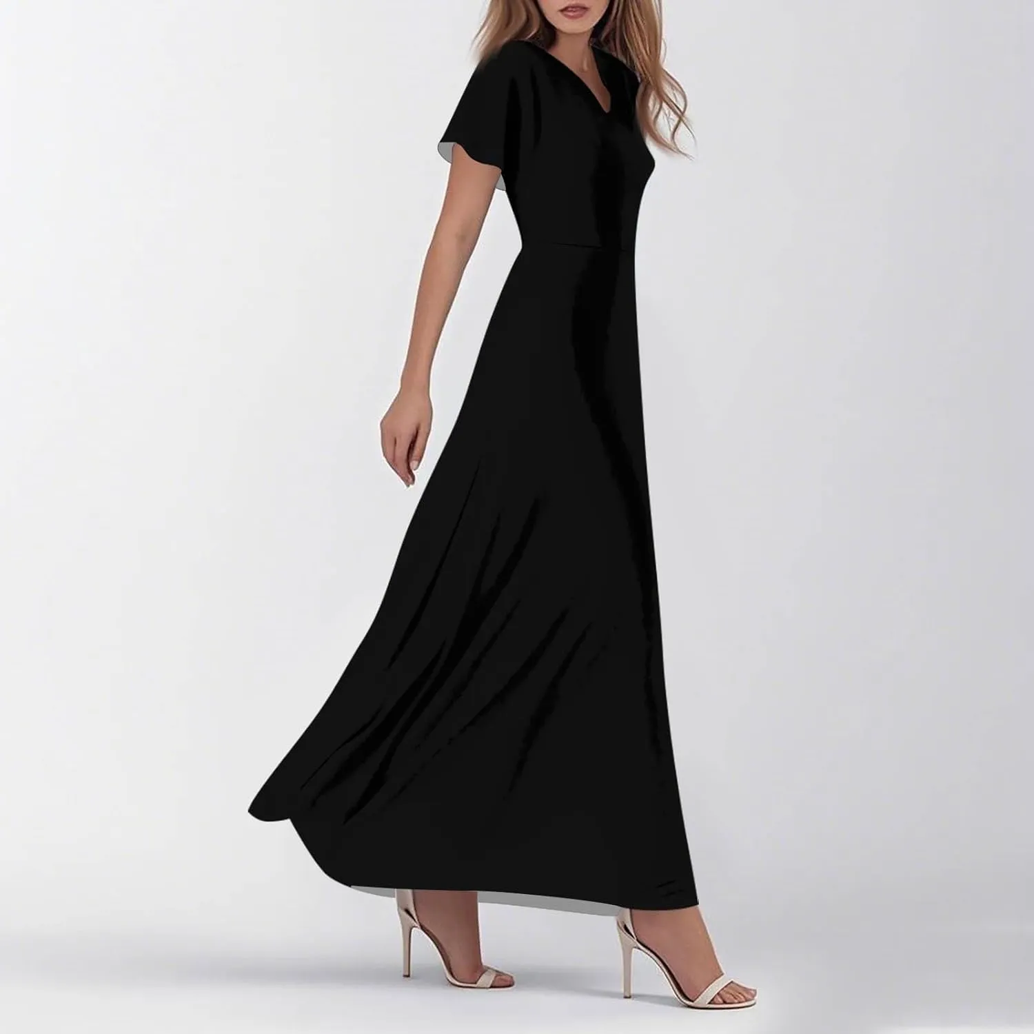 Easter Dress for Women 2025 Summer Beach Fashion Elegant Flower Modest Frocks Casual Cruise Outfits