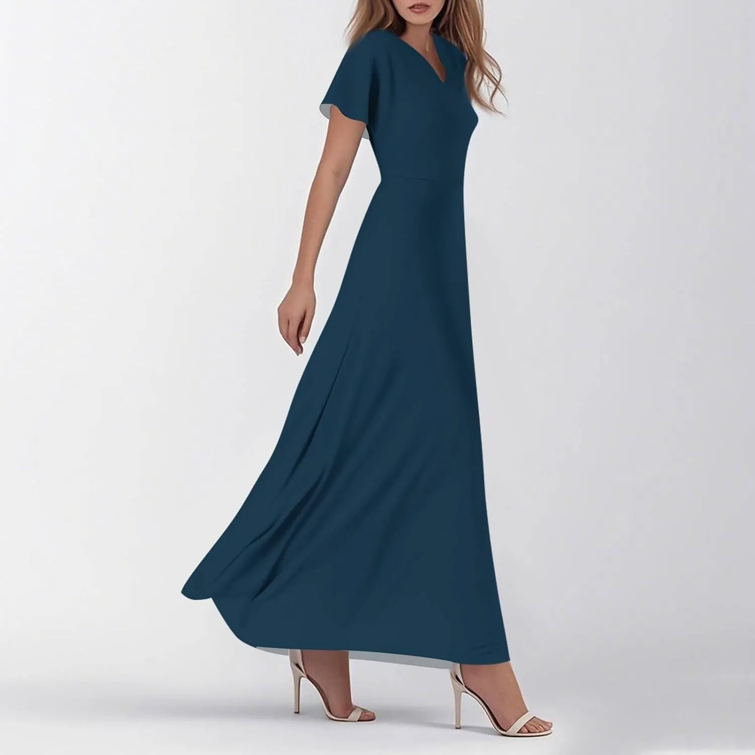 Easter Dress for Women 2025 Summer Beach Fashion Elegant Flower Modest Frocks Casual Cruise Outfits