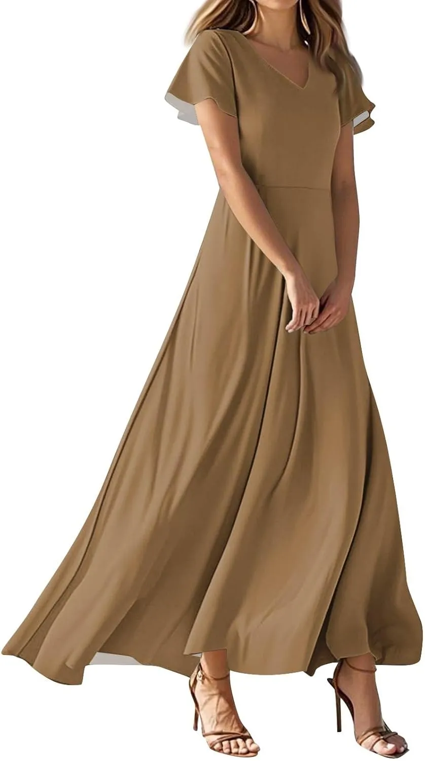 Easter Dress for Women 2025 Summer Beach Fashion Elegant Flower Modest Frocks Casual Cruise Outfits