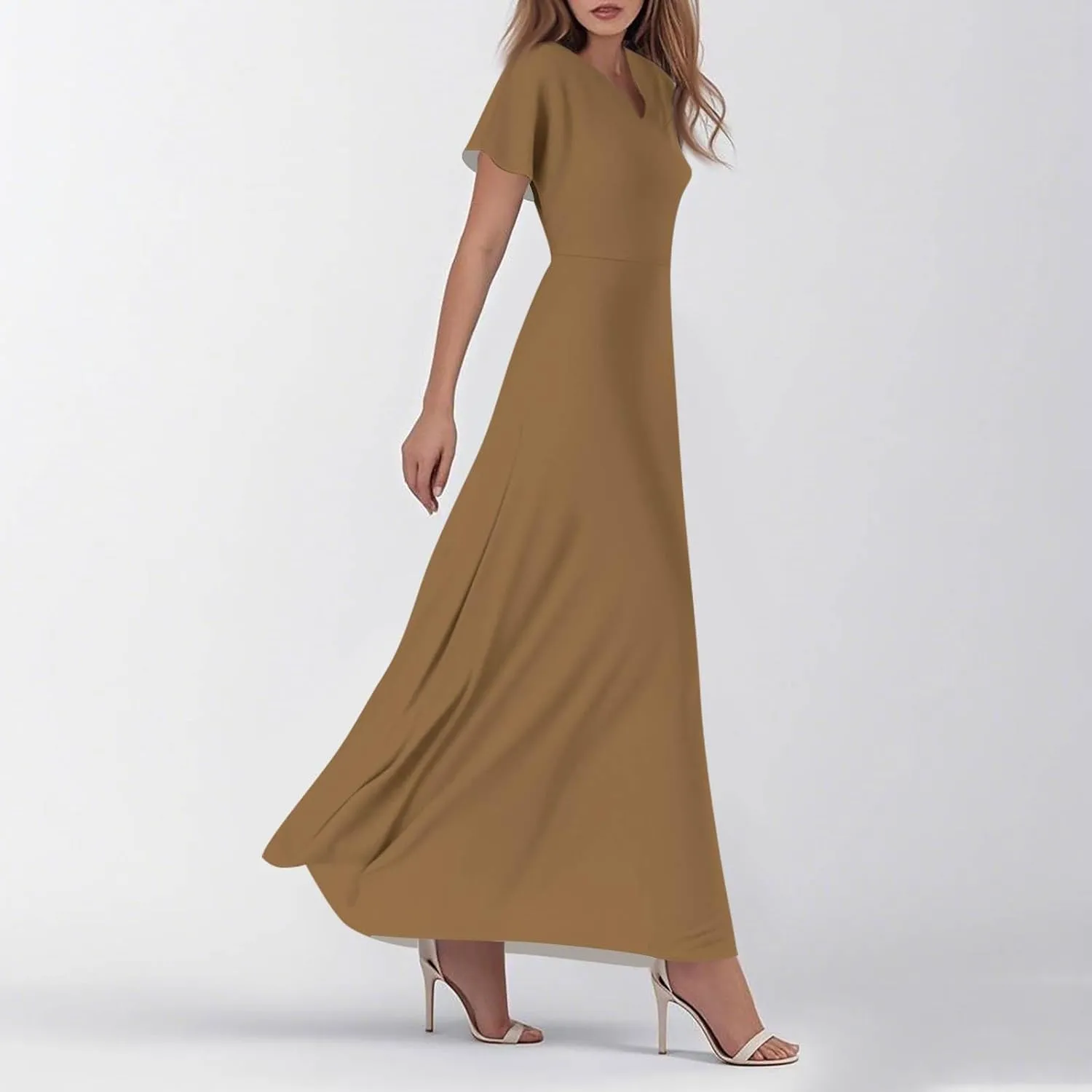 Easter Dress for Women 2025 Summer Beach Fashion Elegant Flower Modest Frocks Casual Cruise Outfits