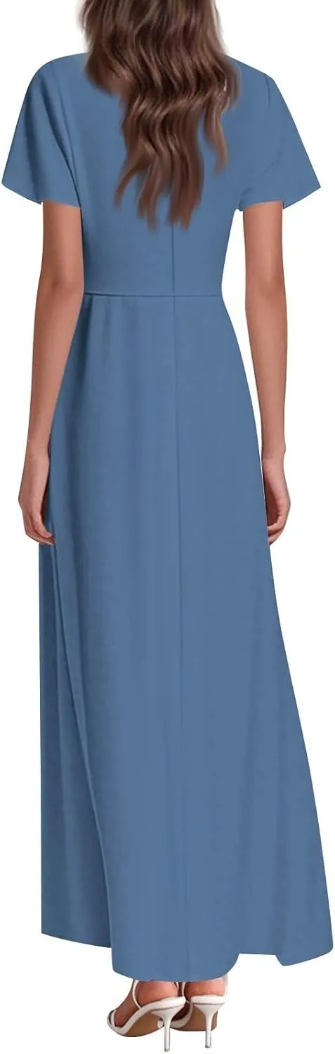 Easter Dress for Women 2025 Summer Beach Fashion Elegant Flower Modest Frocks Casual Cruise Outfits