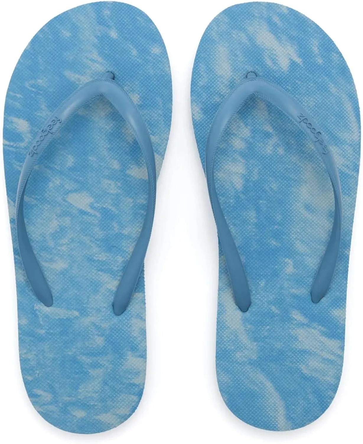 Feelgoodz Women's Slimz Core Natural Rubber Remix Flip Flops