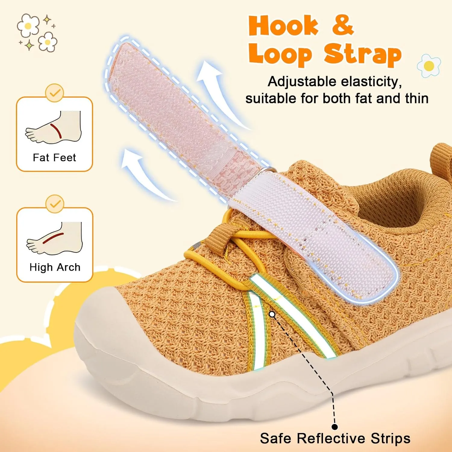 FEETCITY Toddler Sneakers Wide Toddler Shoes Boys Girls Tennis Shoes Sports Running Walking Sneakers