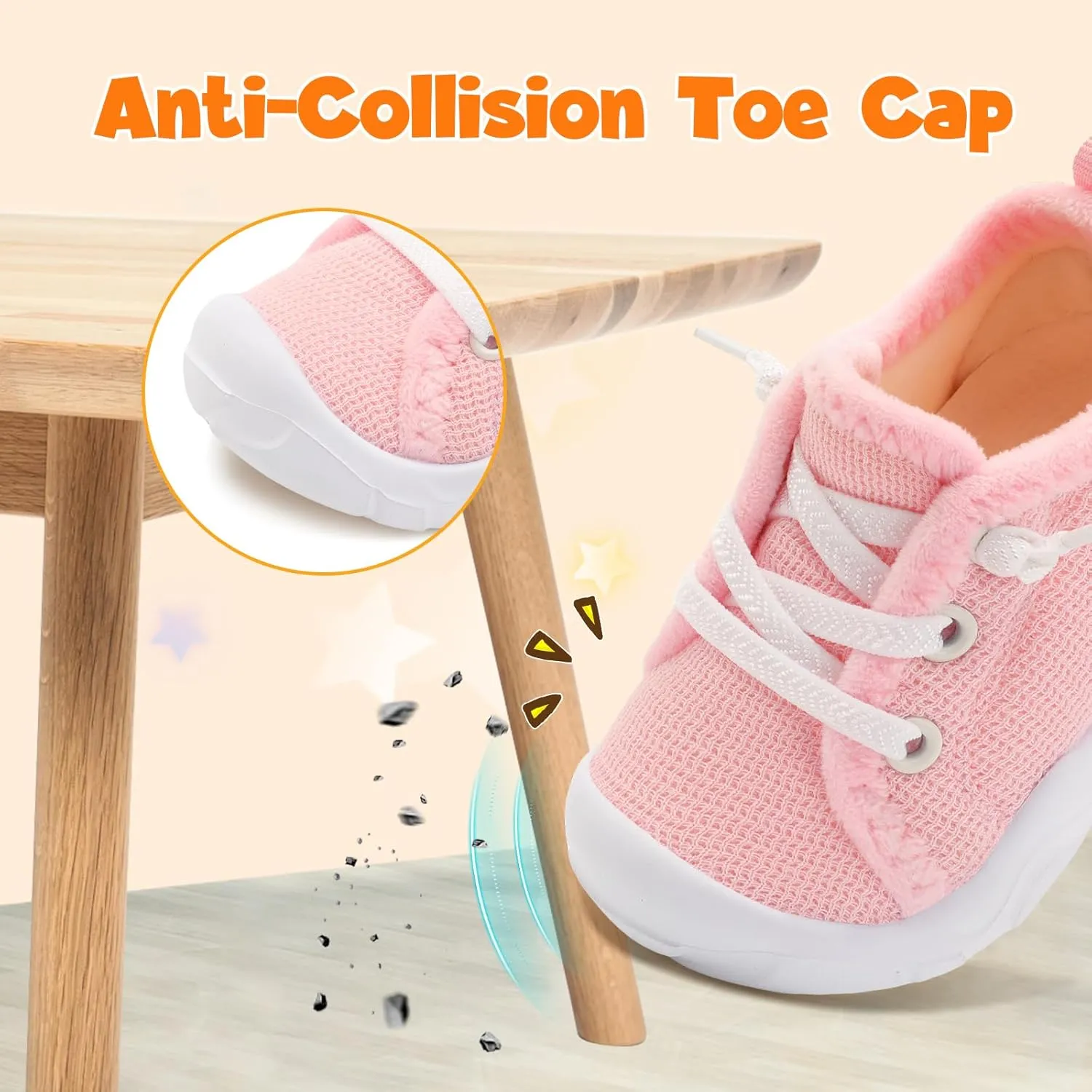 FEETCITY Wide Boys & Girls Winter Shoes - Barefoot & Walking Shoes, Slip On, Tennis Design