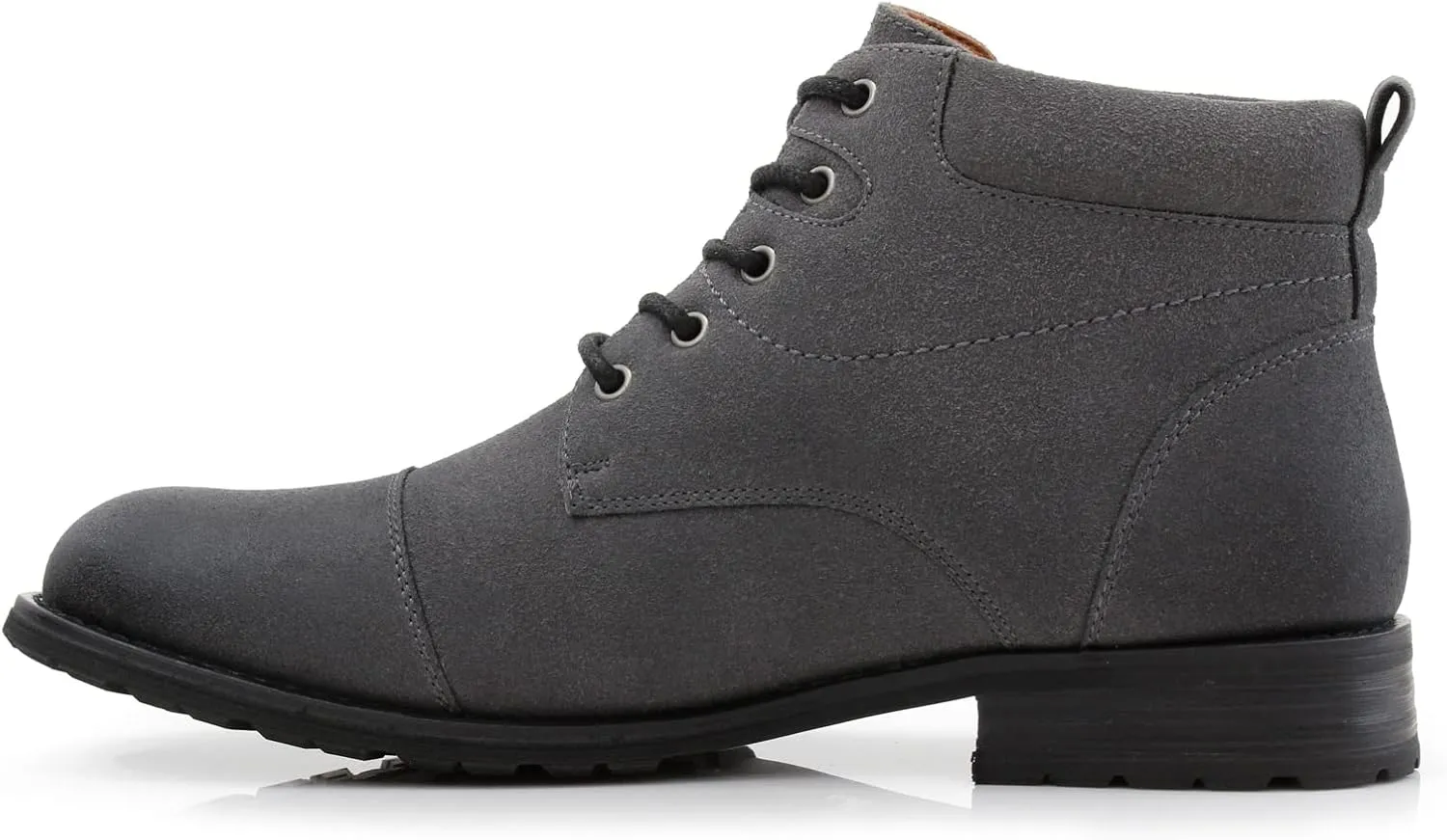Ferro Aldo Blaine MFA806035 Mens Casual Brogue Mid-Top Lace-Up and Zipper Boots…