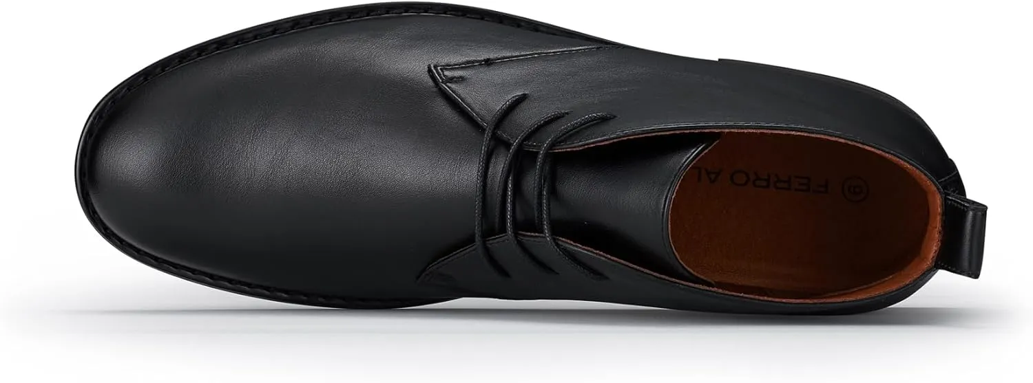 Ferro Aldo Mens Casual Mid-Top Desert Chukka Ankle Boots