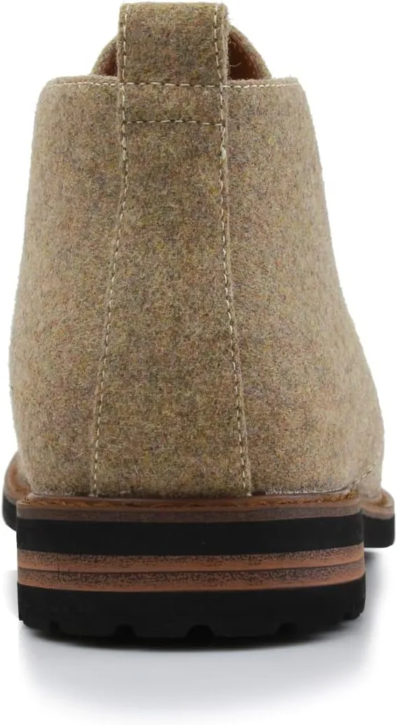 Ferro Aldo Mens Casual Mid-Top Desert Chukka Ankle Boots