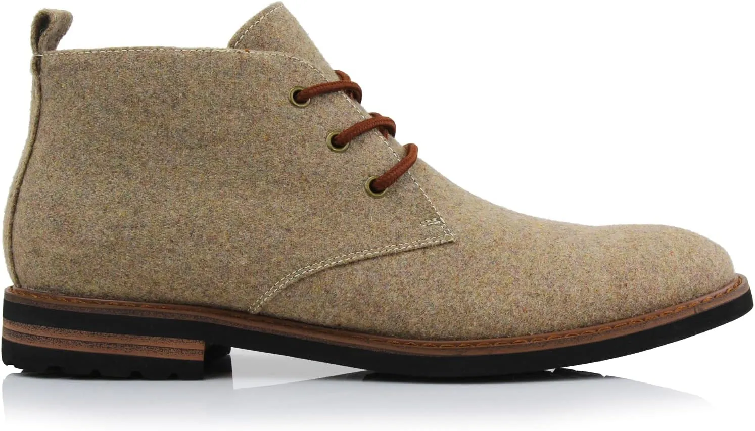 Ferro Aldo Mens Casual Mid-Top Desert Chukka Ankle Boots