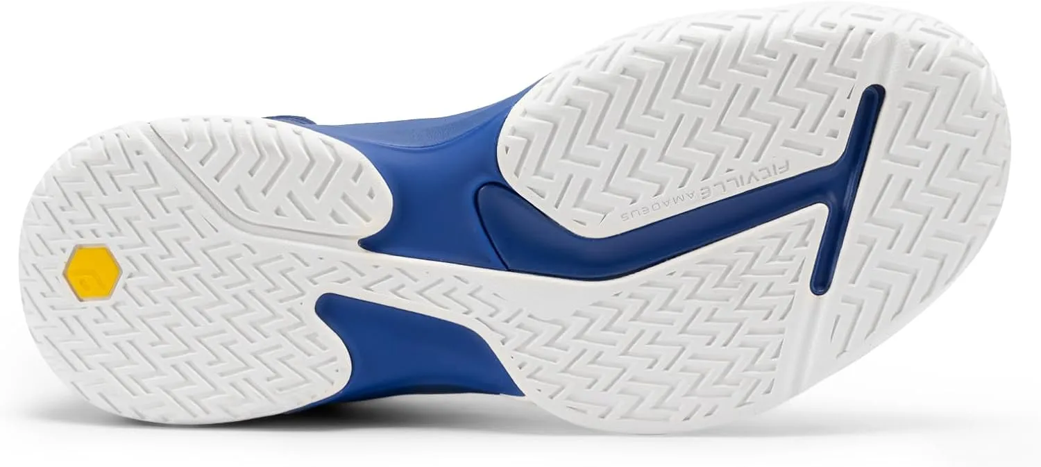 FitVille Wide Pickleball Shoes for Men Tennis Shoes Sneakers for All Court Racquetball Athletic Shoes for Racquet Sport | Arch Support & Wide Toe Box