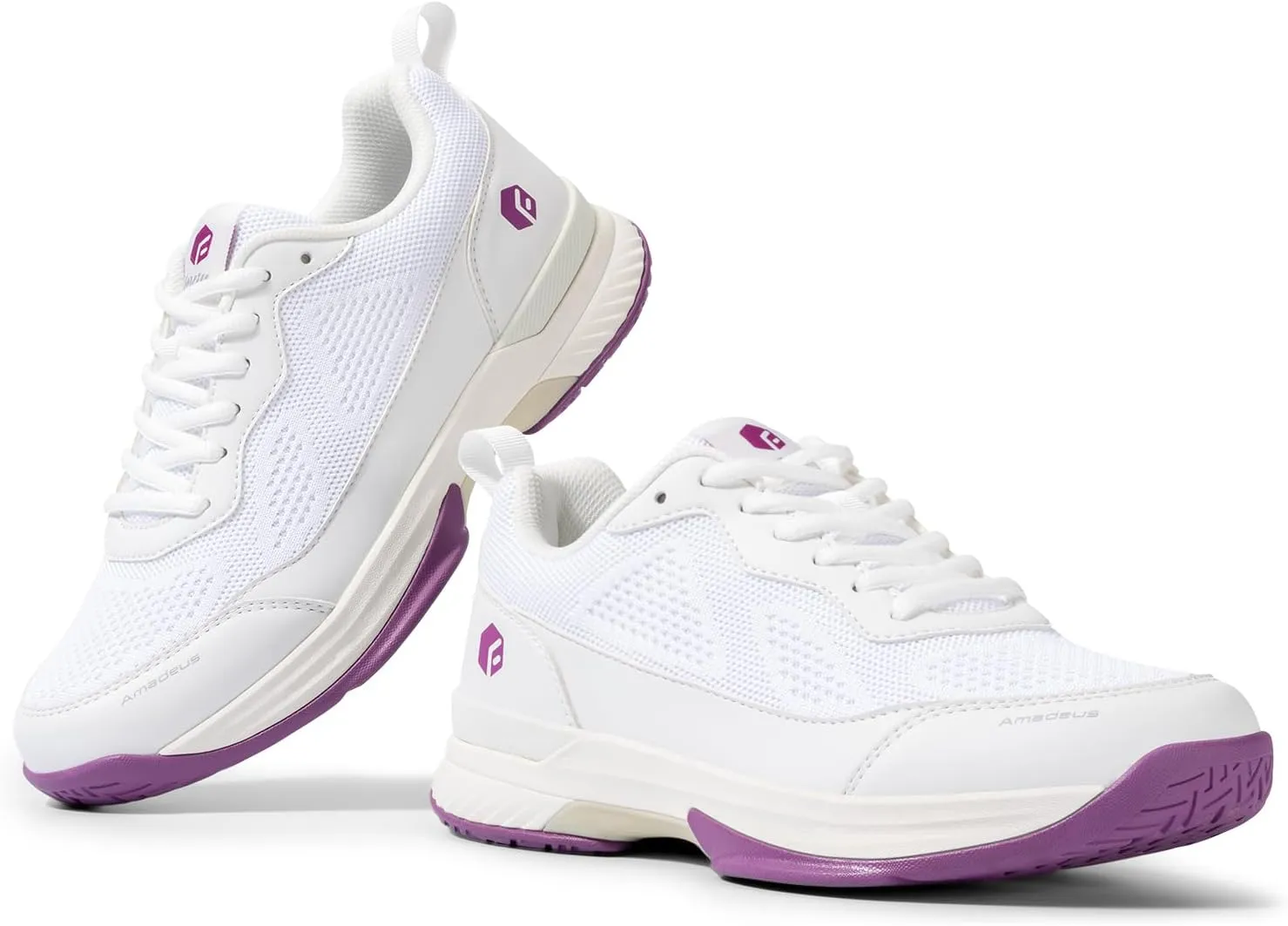 FitVille Wide Pickleball Shoes for Women Tennis Court Shoes Sneakers Court Racquetball Athletic Shoes | Racquet Sport | Arch Support & Wide Toe Box